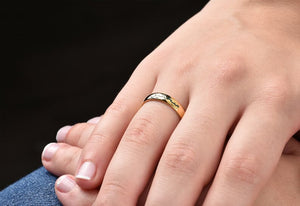 Arabic font ring